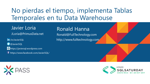 Diapositivas de No pierdas el tiempo, implementa Tablas Temporales en tu Data Warehouse